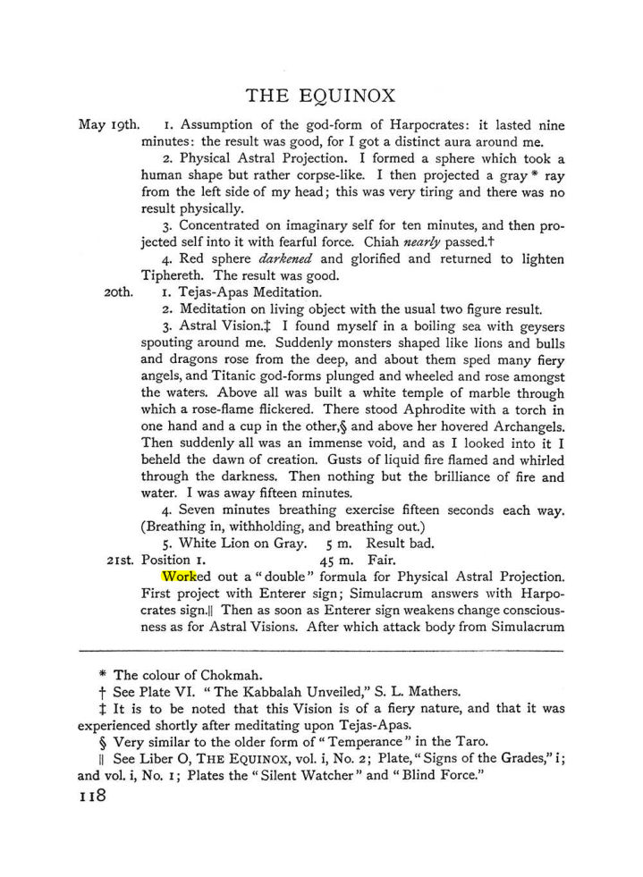 Original scan of The Equinox (Volume I, Number IV), PDF page 134