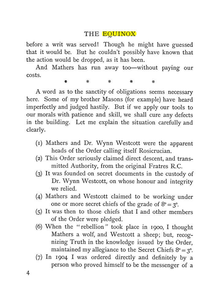 Original scan of The Equinox (Volume I, Number IV), PDF page 14