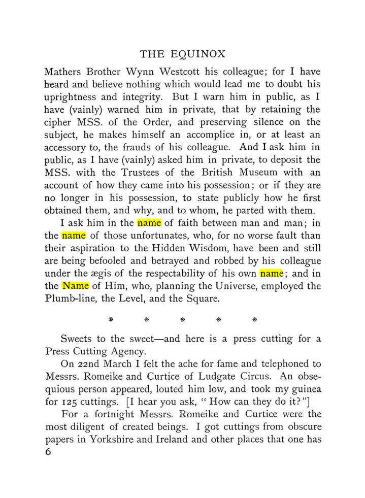 Original scan of The Equinox (Volume I, Number IV), PDF page 16