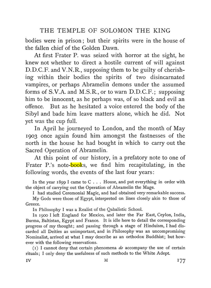 Original scan of The Equinox (Volume I, Number IV), PDF page 193