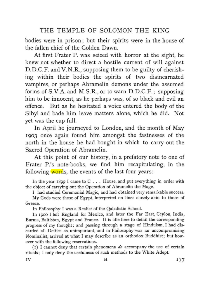 Original scan of The Equinox (Volume I, Number IV), PDF page 193