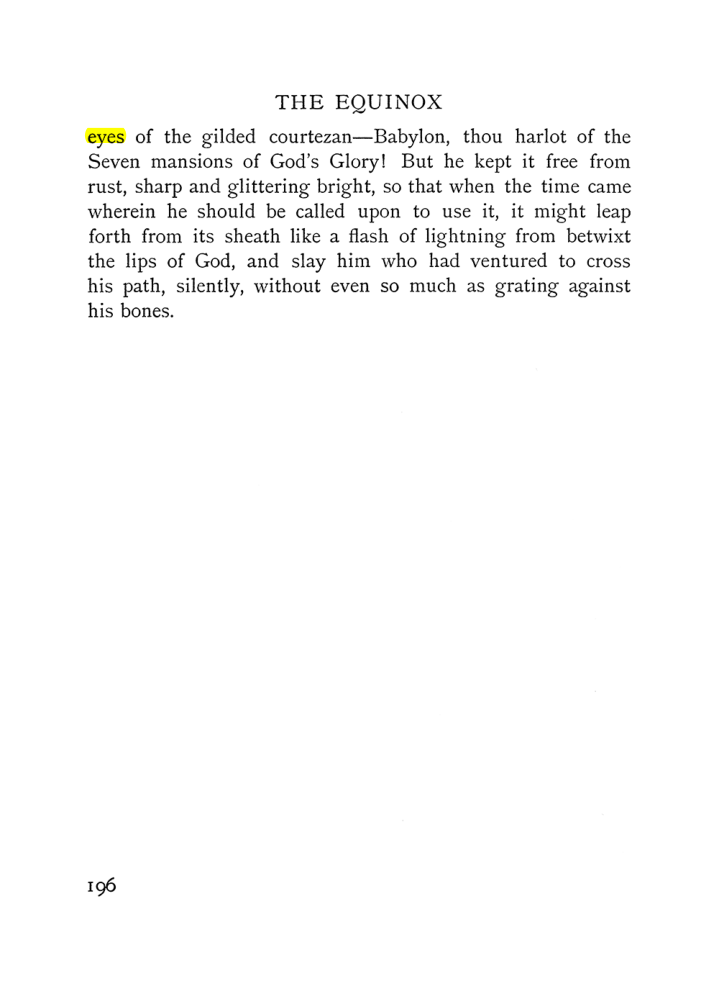 Original scan of The Equinox (Volume I, Number IV), PDF page 212