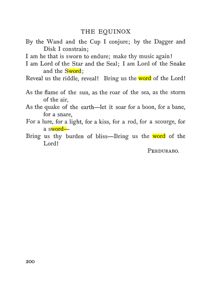 Original scan of The Equinox (Volume I, Number IV), PDF page 218