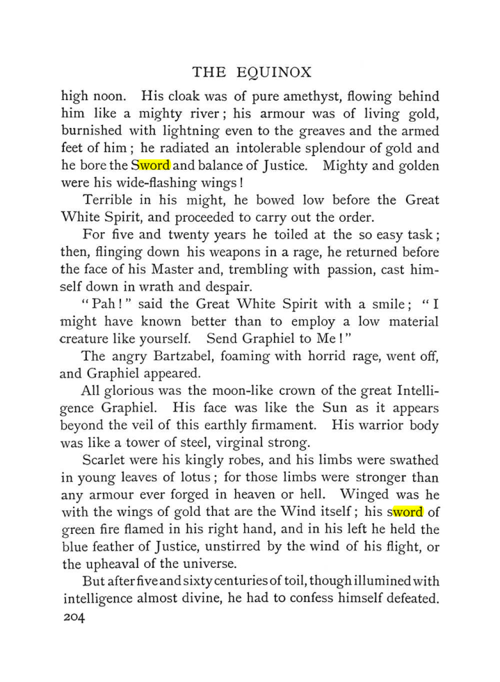 Original scan of The Equinox (Volume I, Number IV), PDF page 222