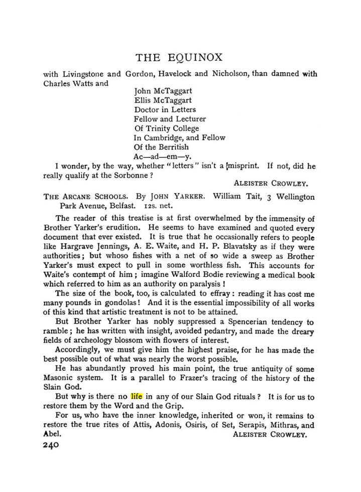 Original scan of The Equinox (Volume I, Number IV), PDF page 258