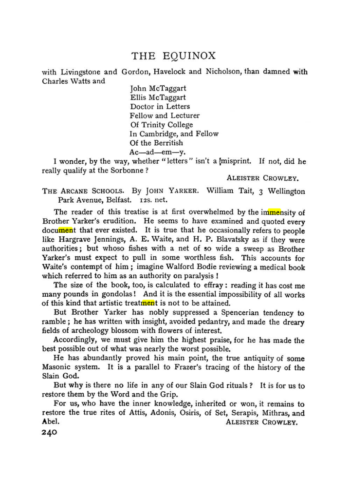 Original scan of The Equinox (Volume I, Number IV), PDF page 258