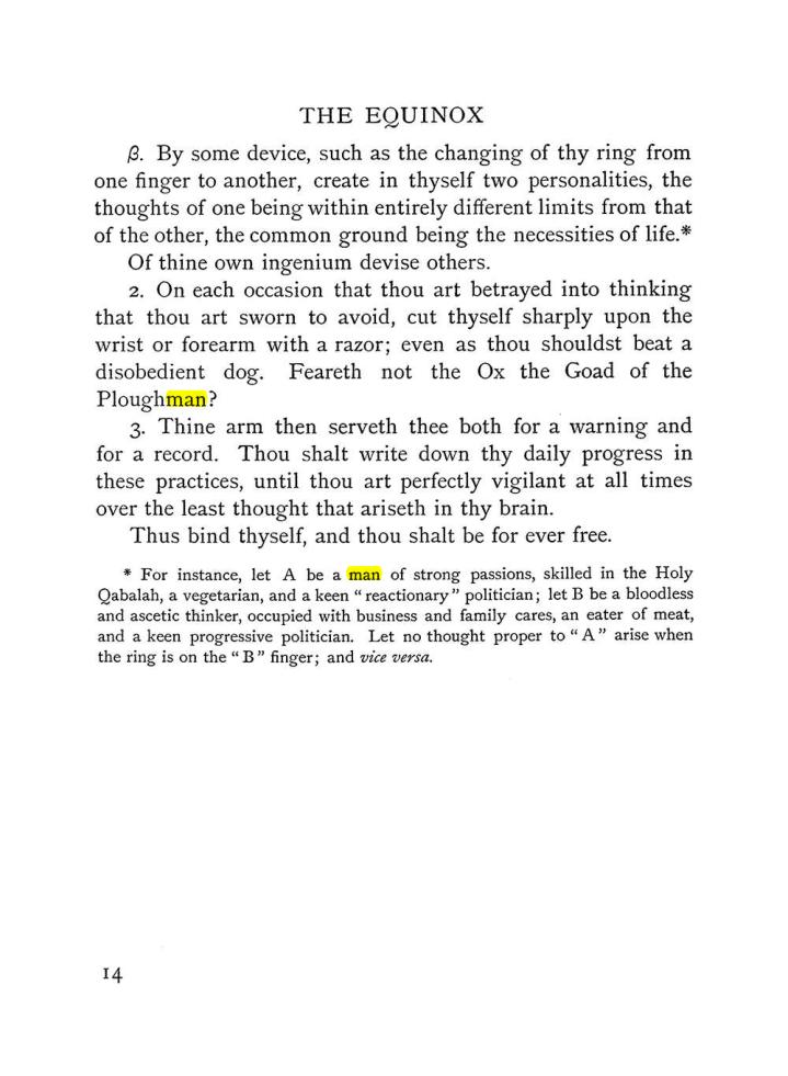 Original scan of The Equinox (Volume I, Number IV), PDF page 26