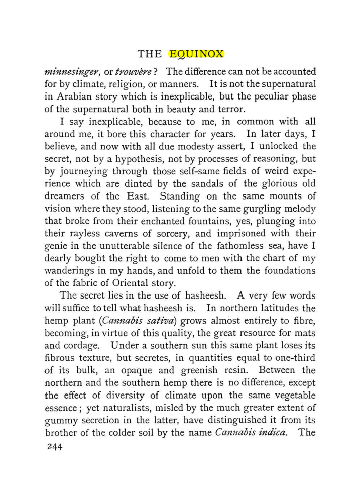 Original scan of The Equinox (Volume I, Number IV), PDF page 262