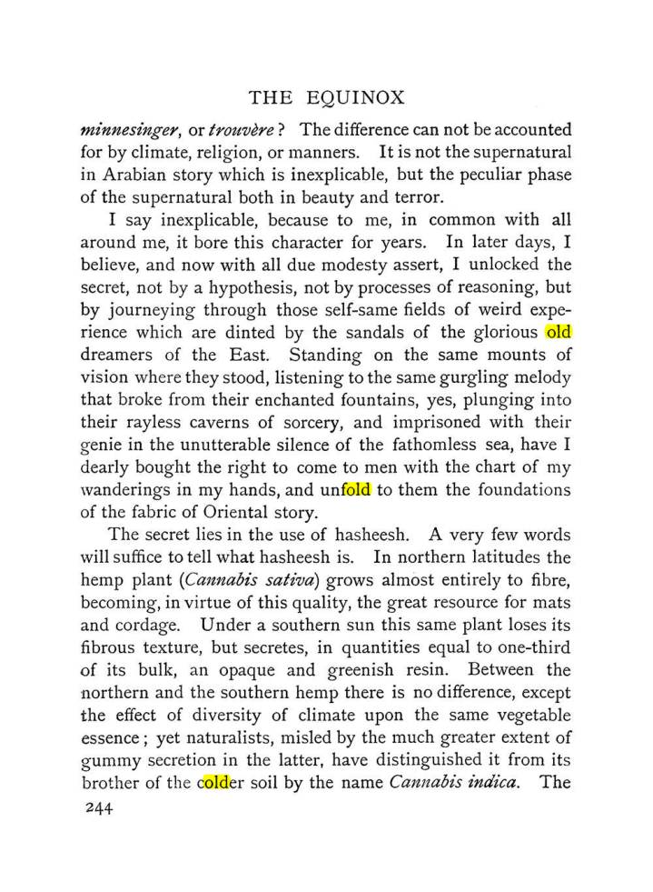 Original scan of The Equinox (Volume I, Number IV), PDF page 262