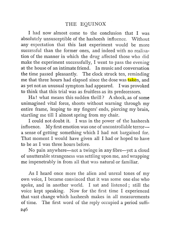 Original scan of The Equinox (Volume I, Number IV), PDF page 264