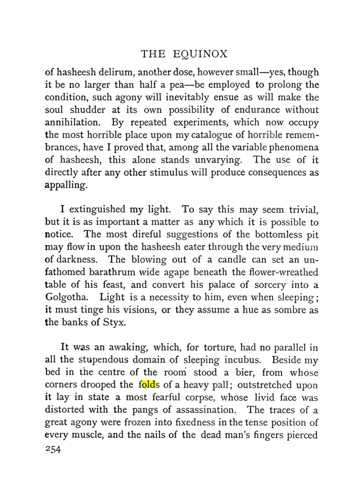 Original scan of The Equinox (Volume I, Number IV), PDF page 272