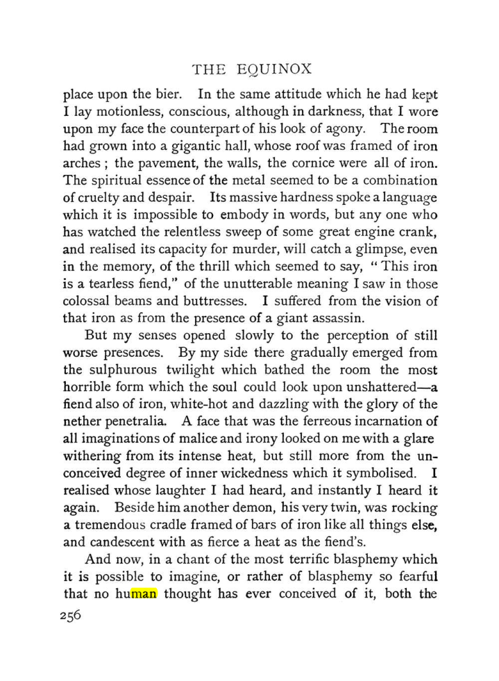 Original scan of The Equinox (Volume I, Number IV), PDF page 274