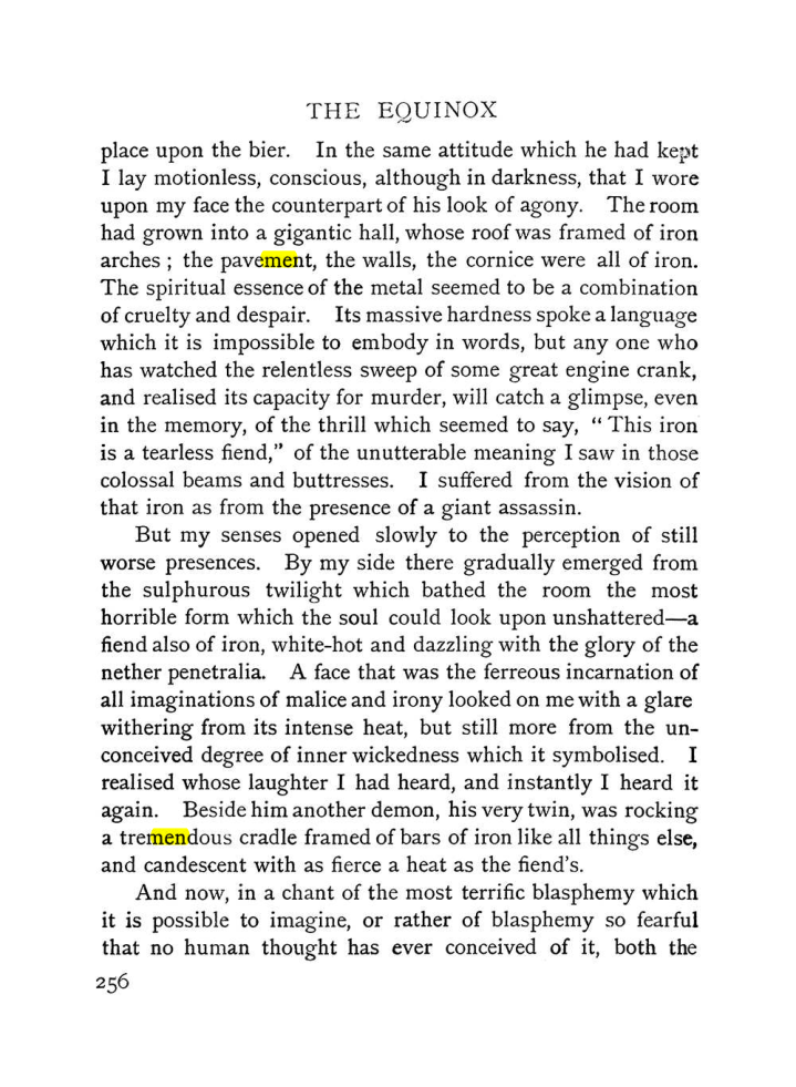 Original scan of The Equinox (Volume I, Number IV), PDF page 274