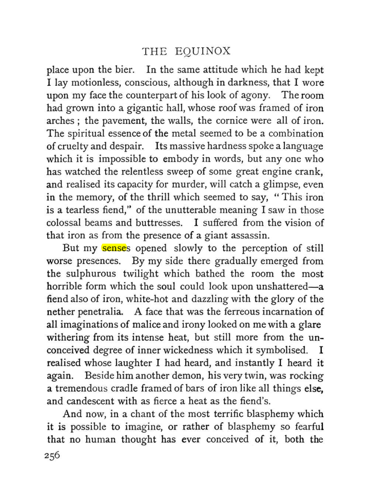 Original scan of The Equinox (Volume I, Number IV), PDF page 274