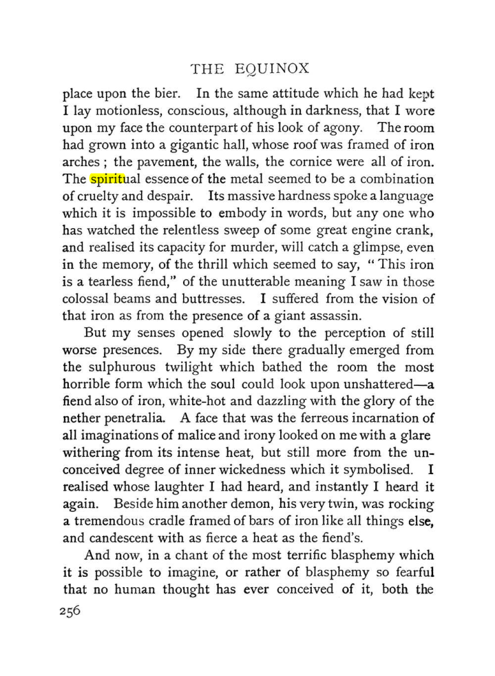 Original scan of The Equinox (Volume I, Number IV), PDF page 274