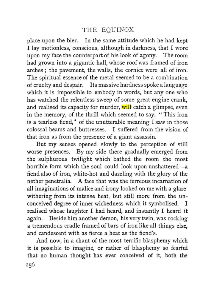 Original scan of The Equinox (Volume I, Number IV), PDF page 274