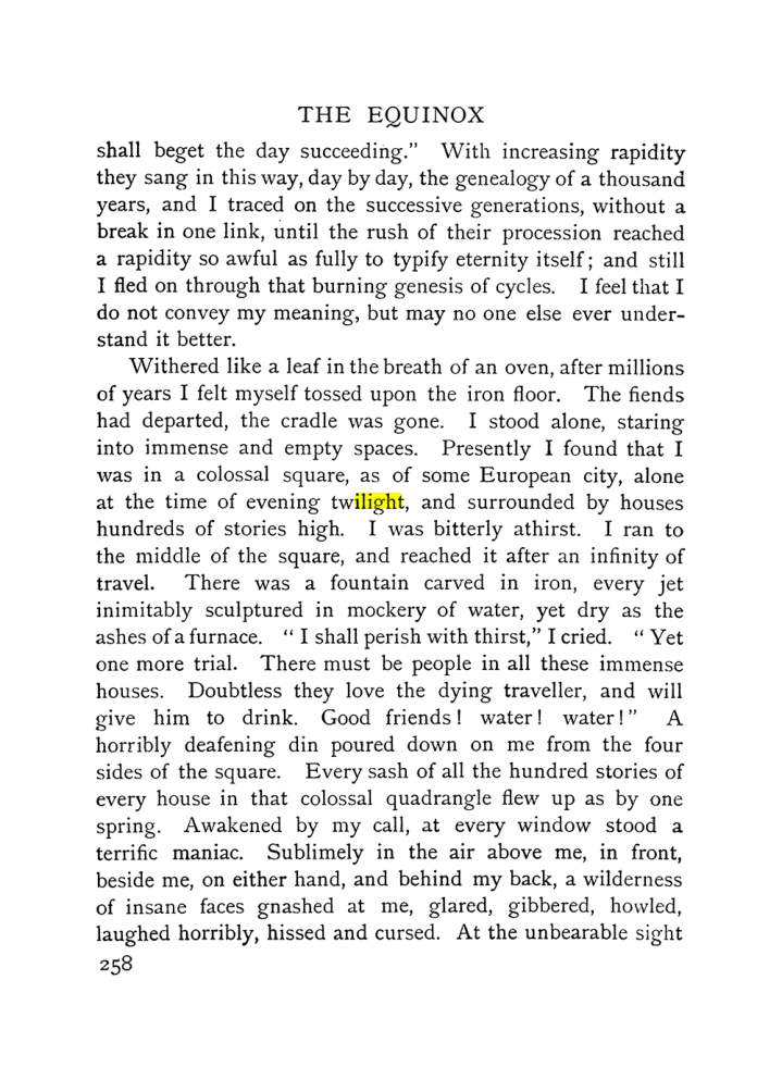 Original scan of The Equinox (Volume I, Number IV), PDF page 276