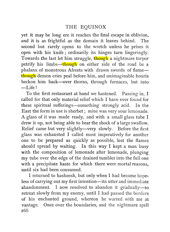 Original scan of The Equinox (Volume I, Number IV), PDF page 286
