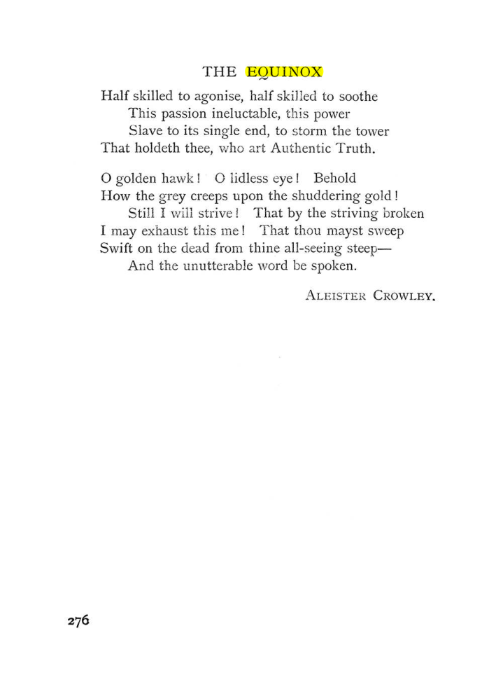 Original scan of The Equinox (Volume I, Number IV), PDF page 294