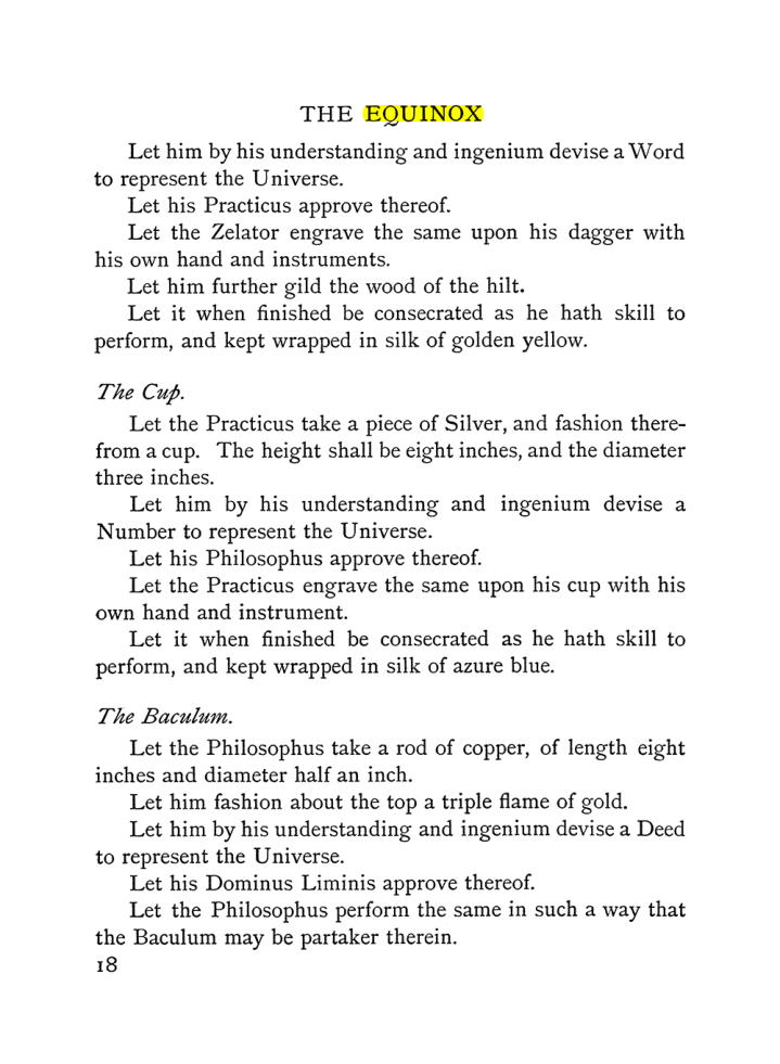 Original scan of The Equinox (Volume I, Number IV), PDF page 30