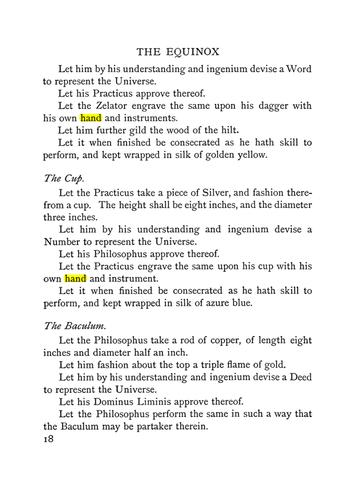 Original scan of The Equinox (Volume I, Number IV), PDF page 30