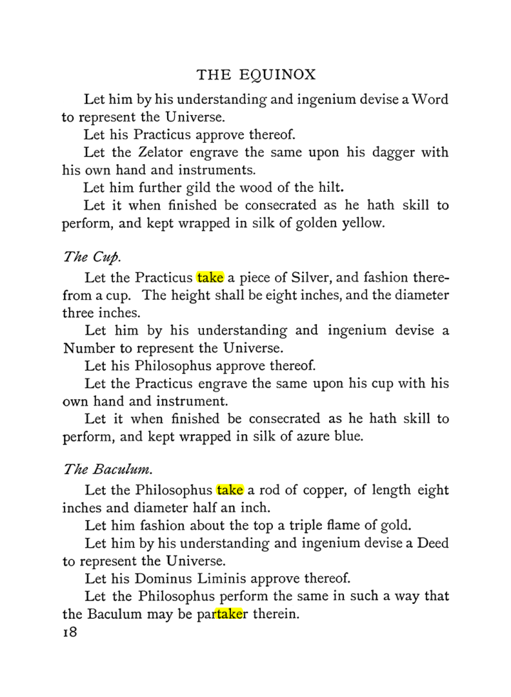 Original scan of The Equinox (Volume I, Number IV), PDF page 30