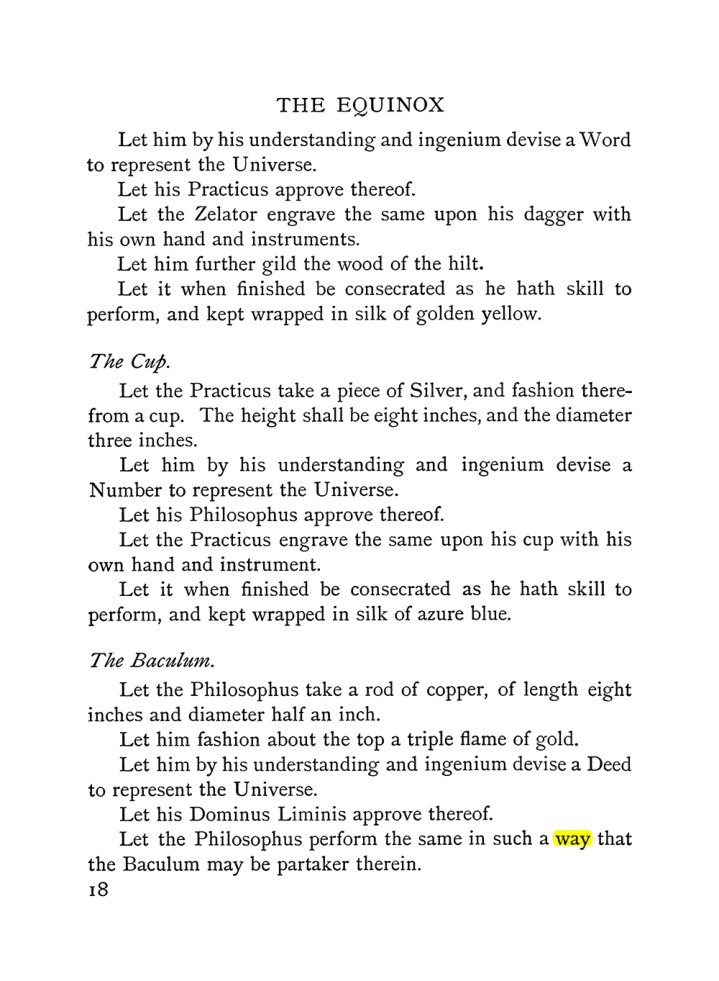 Original scan of The Equinox (Volume I, Number IV), PDF page 30