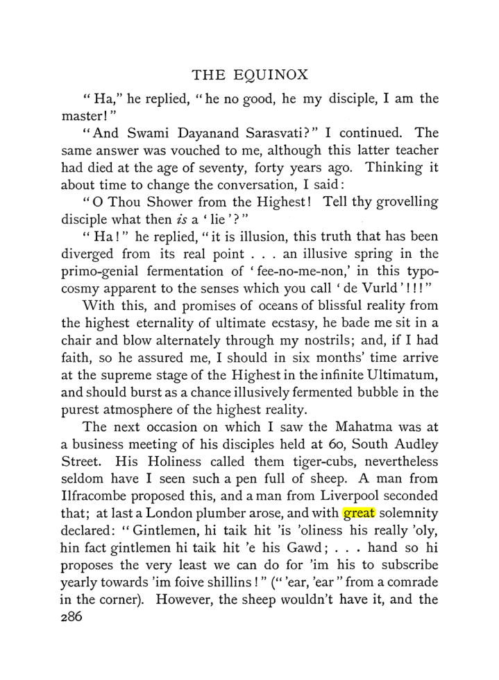 Original scan of The Equinox (Volume I, Number IV), PDF page 304