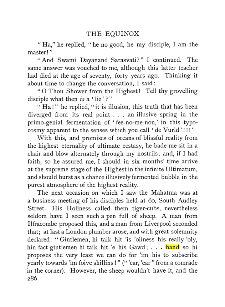 Original scan of The Equinox (Volume I, Number IV), PDF page 304