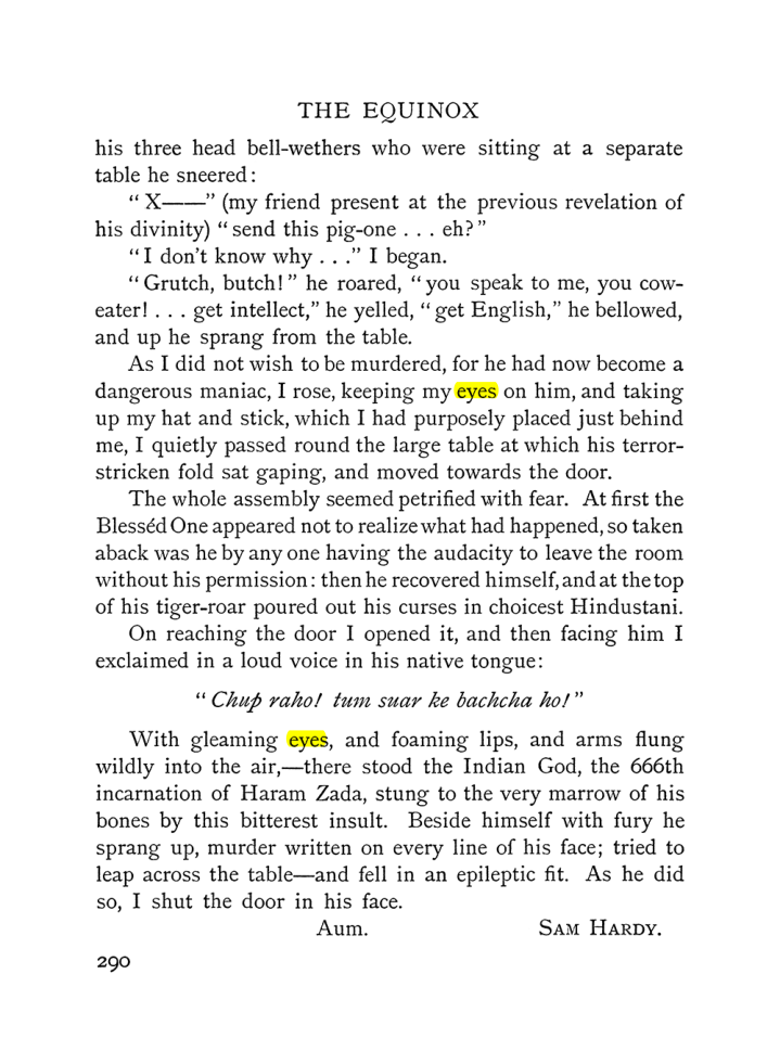 Original scan of The Equinox (Volume I, Number IV), PDF page 308