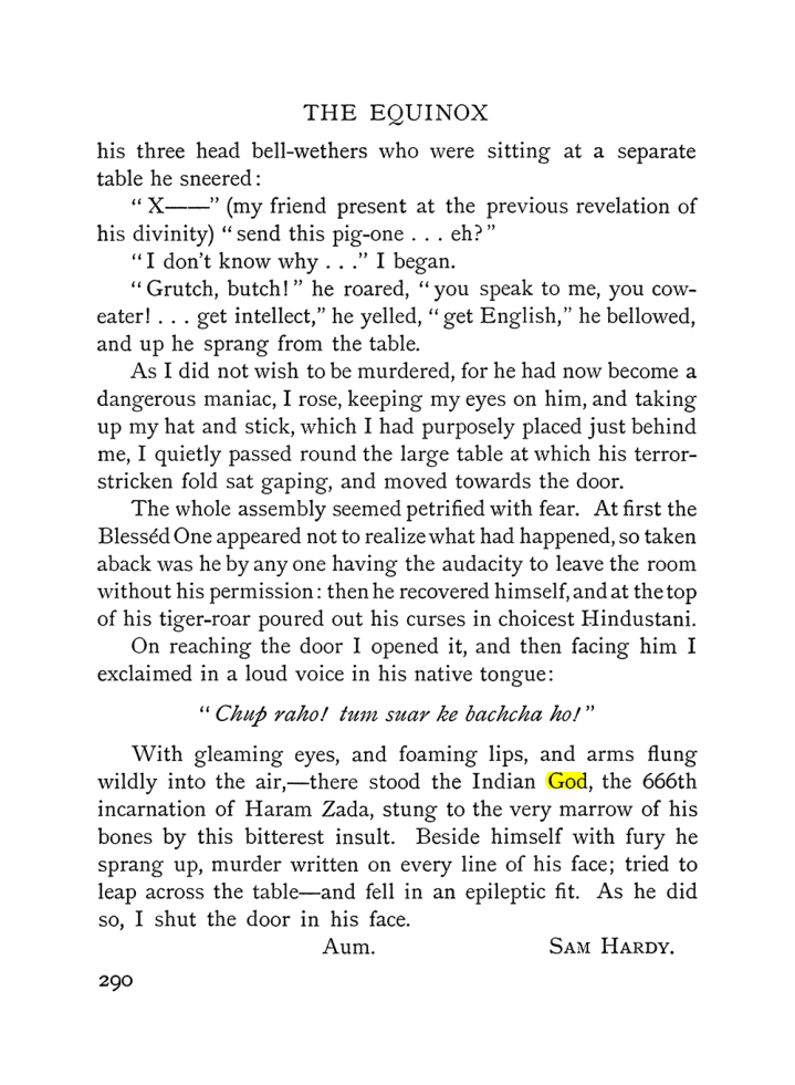 Original scan of The Equinox (Volume I, Number IV), PDF page 308