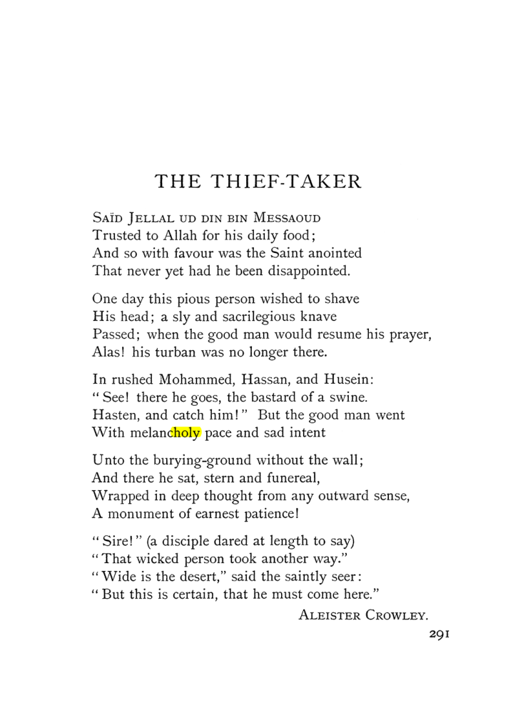 Original scan of The Equinox (Volume I, Number IV), PDF page 309