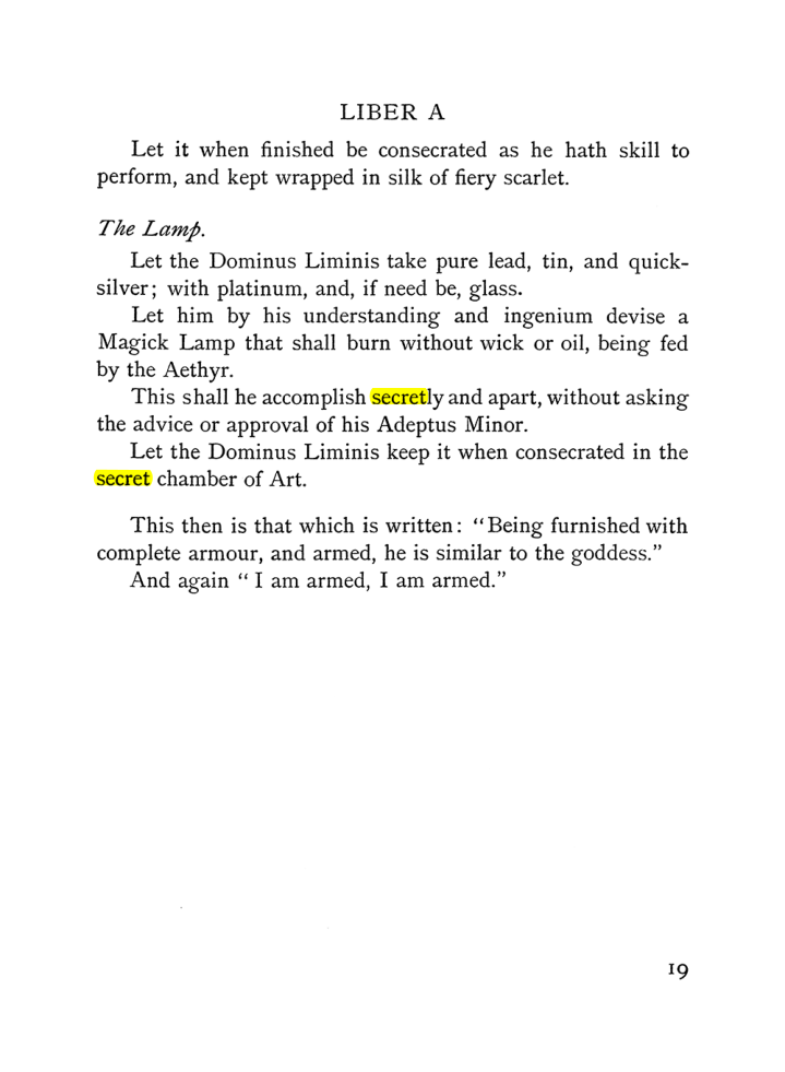 Original scan of The Equinox (Volume I, Number IV), PDF page 31