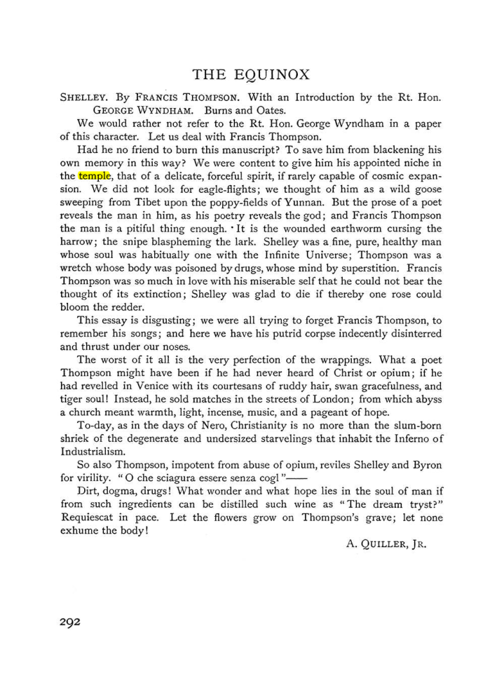 Original scan of The Equinox (Volume I, Number IV), PDF page 310