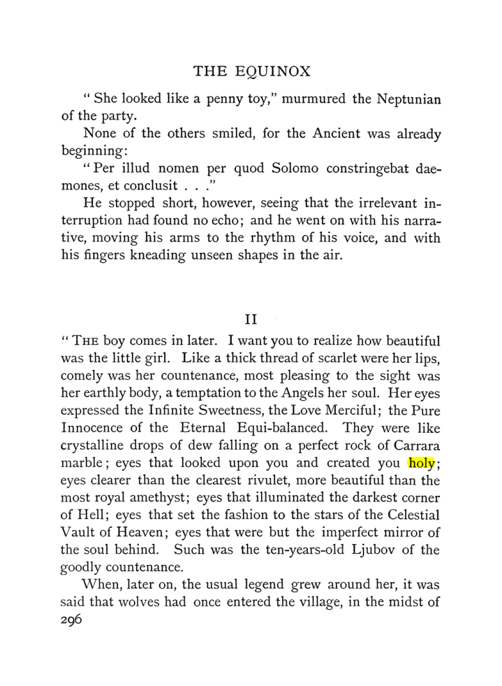 Original scan of The Equinox (Volume I, Number IV), PDF page 314
