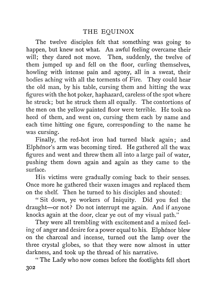 Original scan of The Equinox (Volume I, Number IV), PDF page 320
