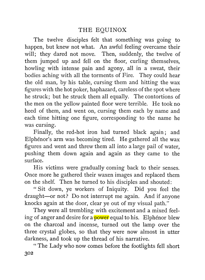 Original scan of The Equinox (Volume I, Number IV), PDF page 320