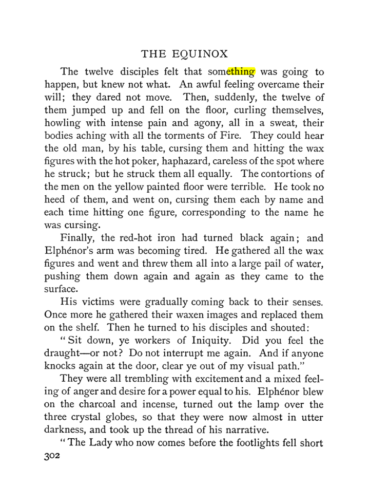 Original scan of The Equinox (Volume I, Number IV), PDF page 320
