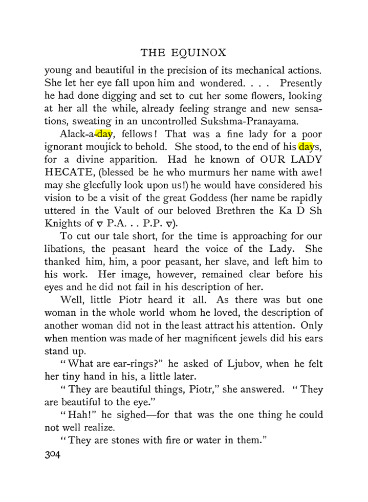 Original scan of The Equinox (Volume I, Number IV), PDF page 322