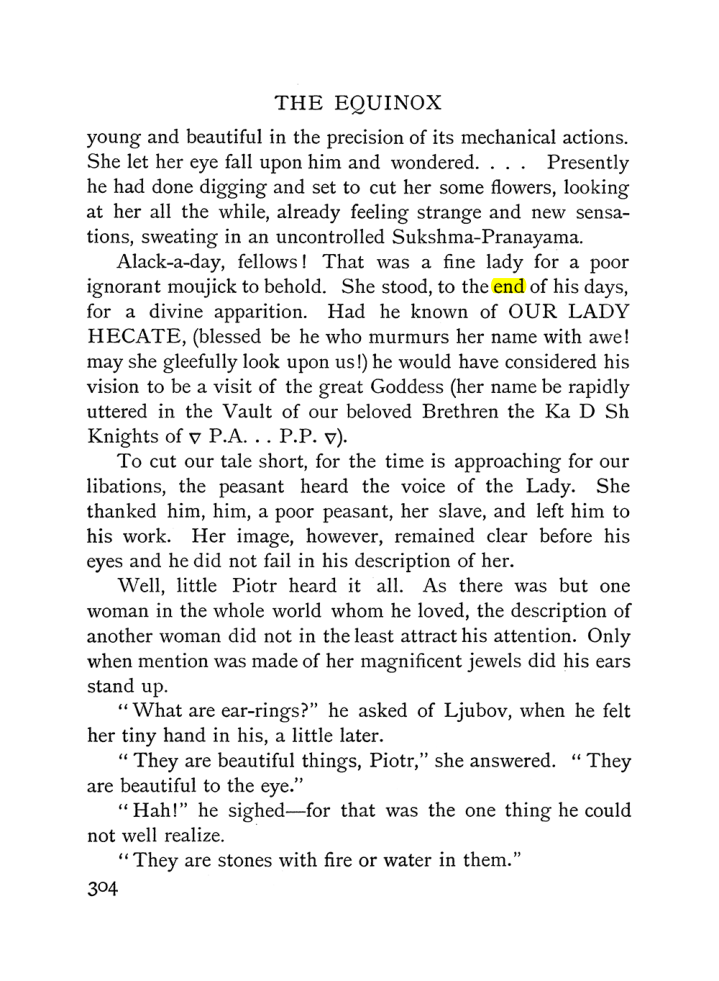 Original scan of The Equinox (Volume I, Number IV), PDF page 322