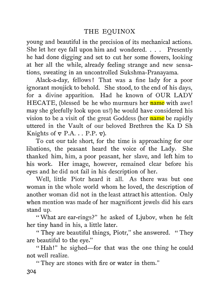 Original scan of The Equinox (Volume I, Number IV), PDF page 322