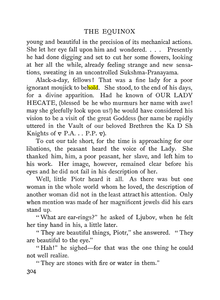 Original scan of The Equinox (Volume I, Number IV), PDF page 322