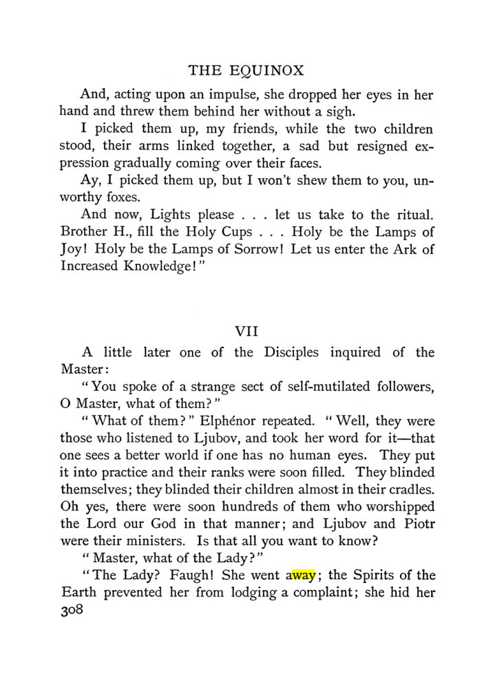 Original scan of The Equinox (Volume I, Number IV), PDF page 326