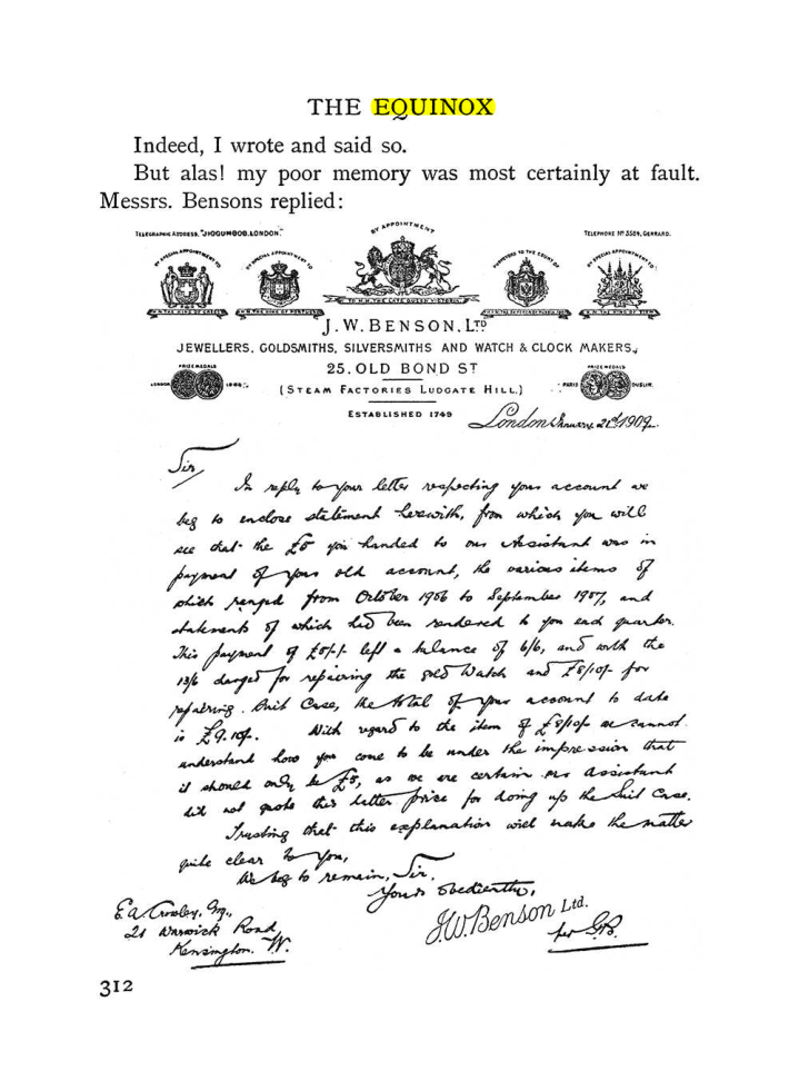 Original scan of The Equinox (Volume I, Number IV), PDF page 330