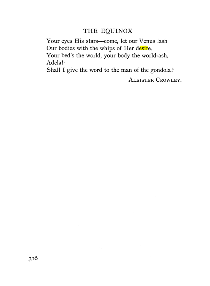 Original scan of The Equinox (Volume I, Number IV), PDF page 334