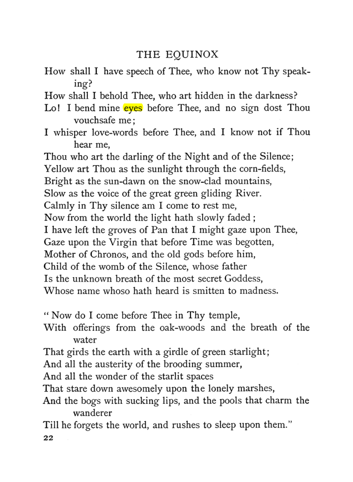 Original scan of The Equinox (Volume I, Number IV), PDF page 34