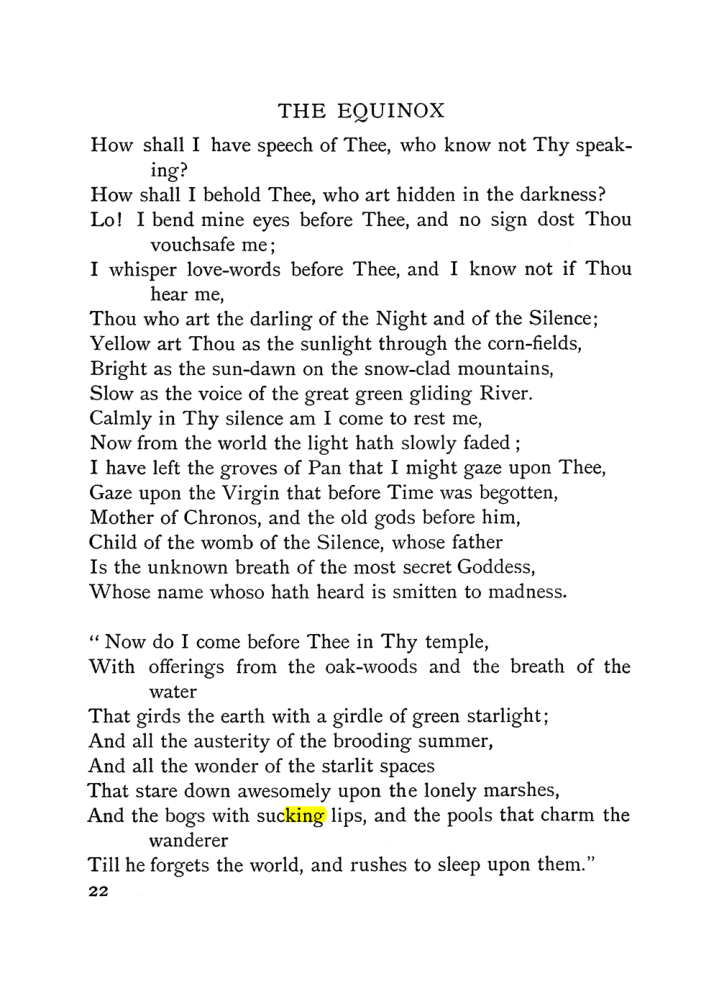 Original scan of The Equinox (Volume I, Number IV), PDF page 34
