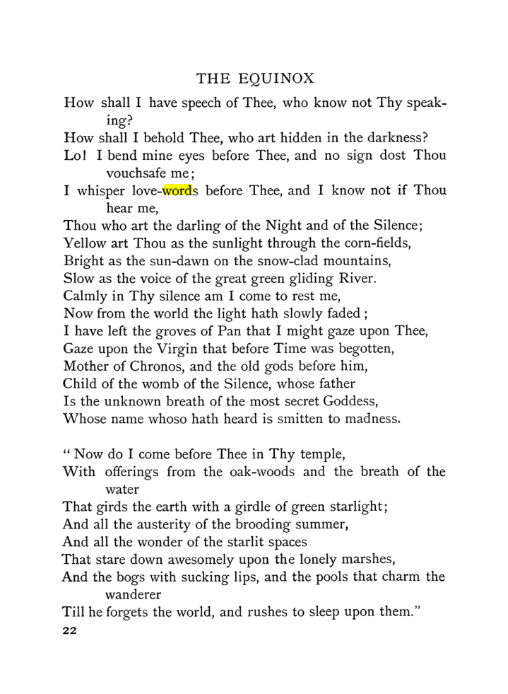 Original scan of The Equinox (Volume I, Number IV), PDF page 34