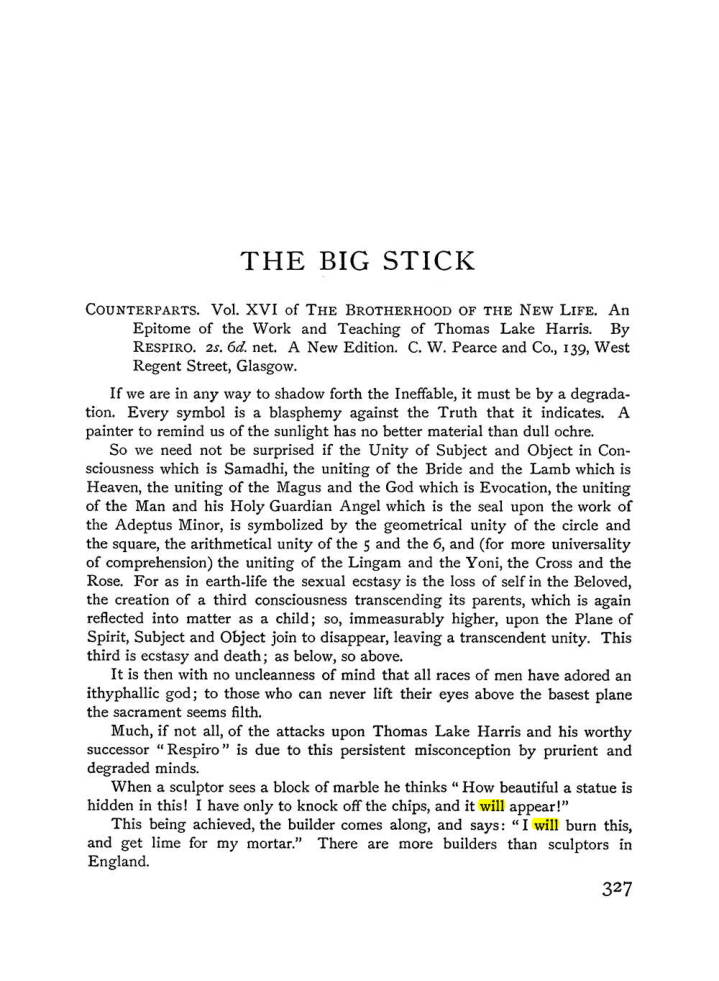 Original scan of The Equinox (Volume I, Number IV), PDF page 345