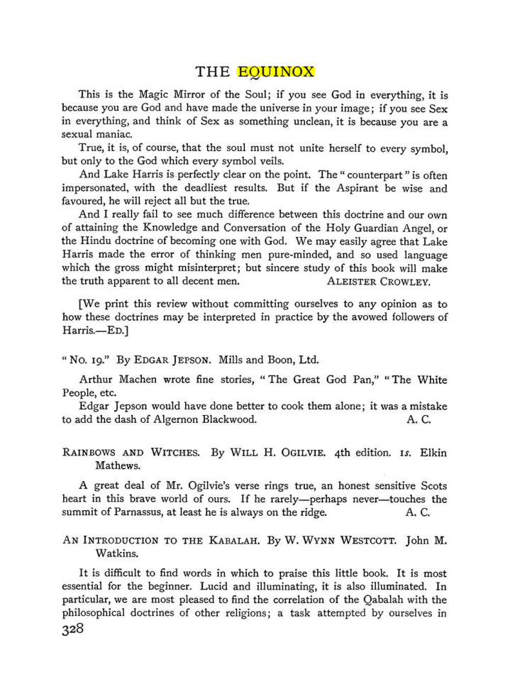 Original scan of The Equinox (Volume I, Number IV), PDF page 346